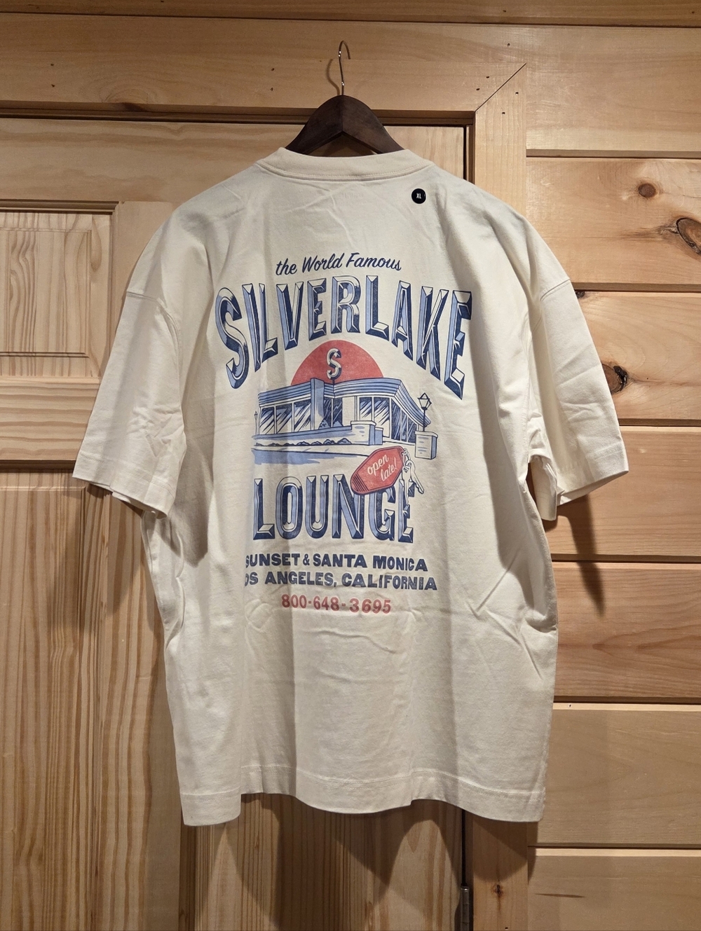hollister|heavyweight boxy tee|extra large